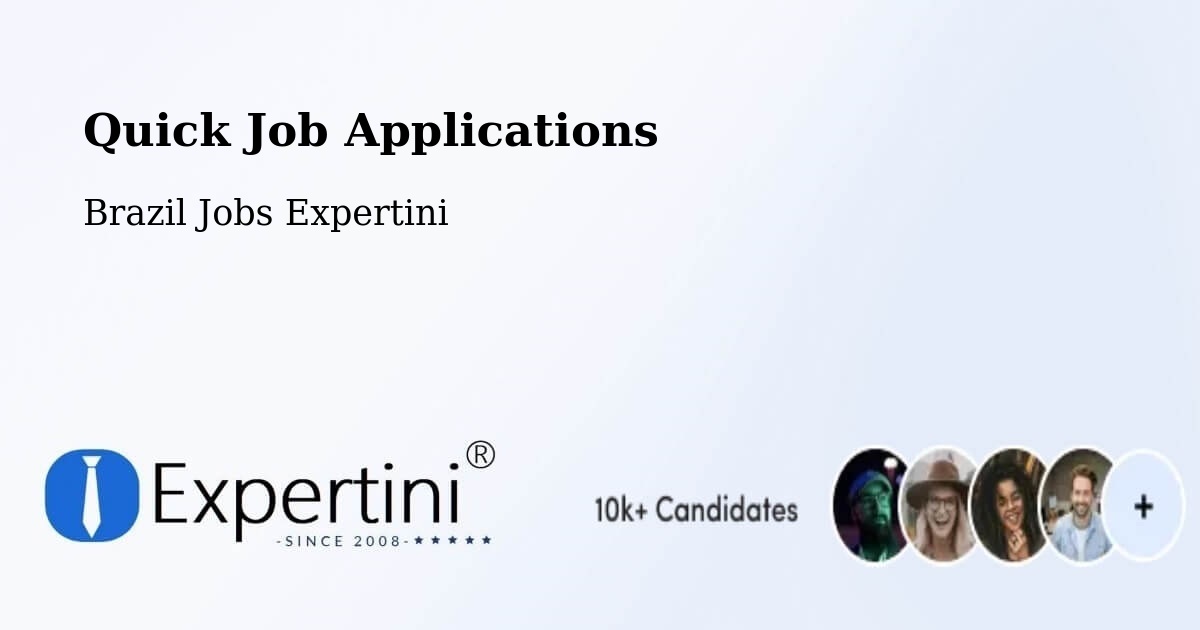 Quick Apply Feature – Sobral - Brazil Jobs Expertini